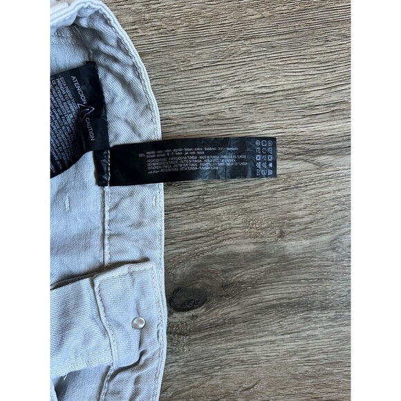Zara The 80’S Tapered In Ice Stone Size 8 - Picture 4 of 9